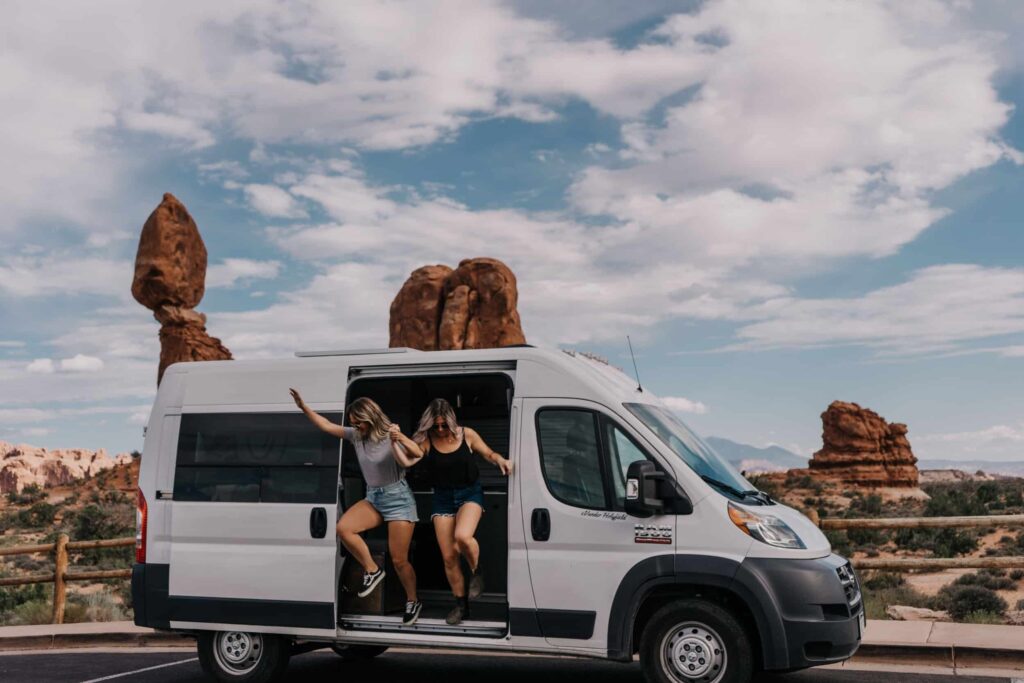 Arches NP Utah Camping