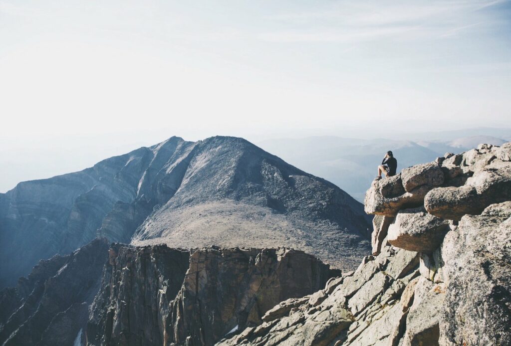 Longs Peak Colorado hike