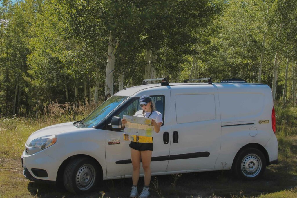 Campervan and Maps Safety tips