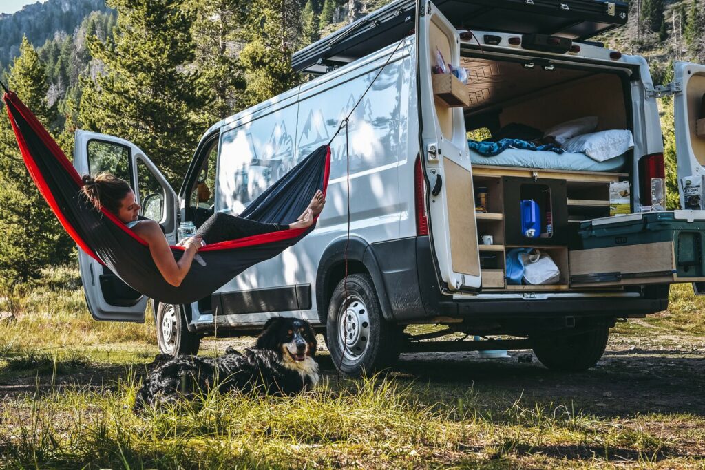 Vanlife items hammock