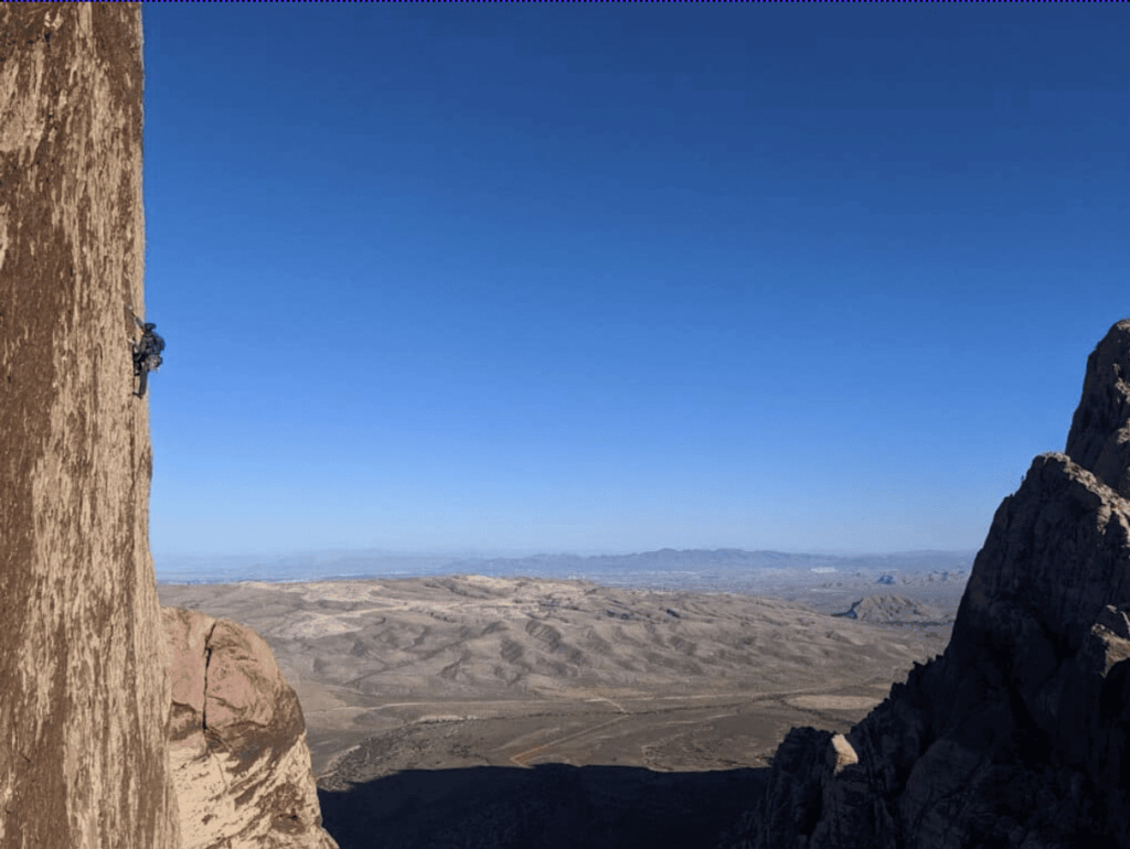 Las Vegas Climbing Destinations in a Campervan - Red Rock Canyon 
