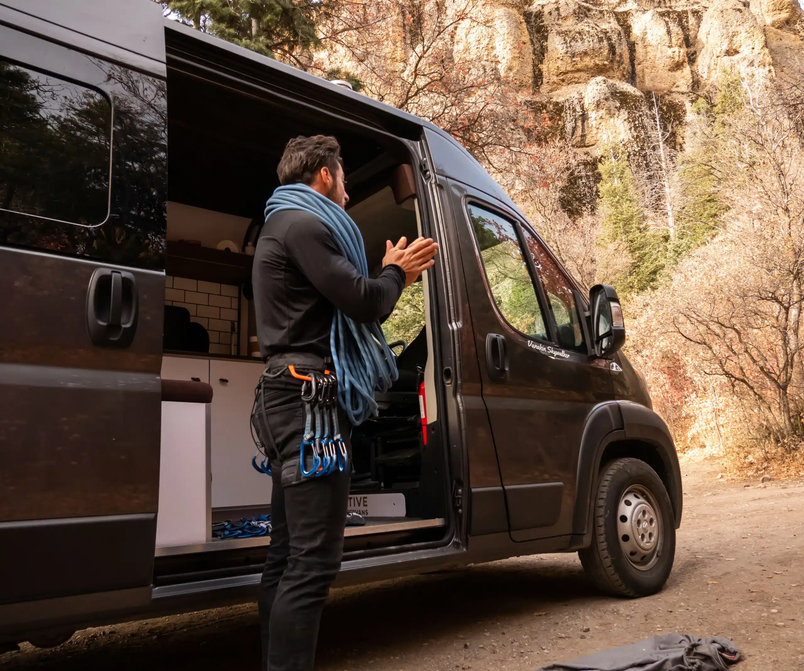 Campervan Climbing trip near Las Vegas