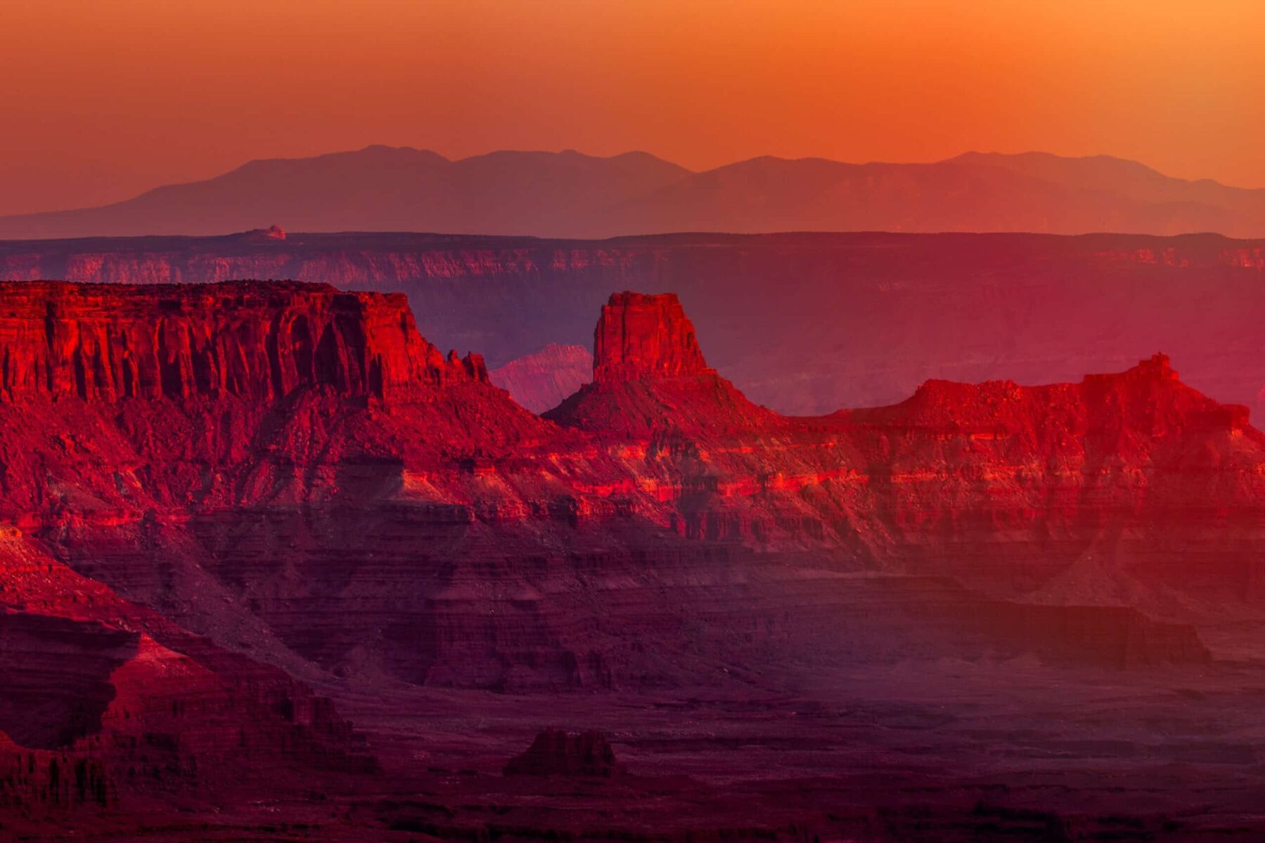 Grand Canyon Campervan sunset