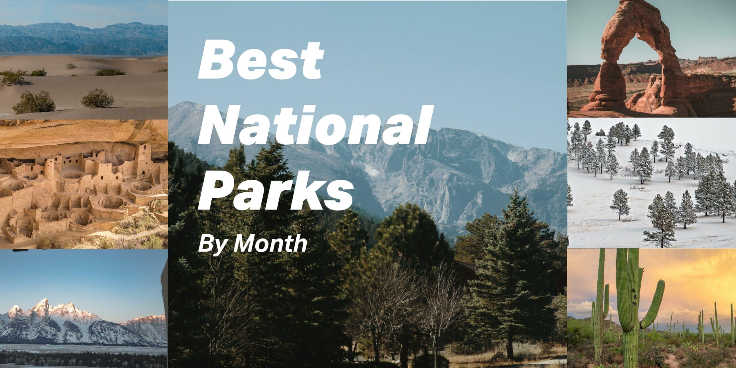 Best National Parks by month