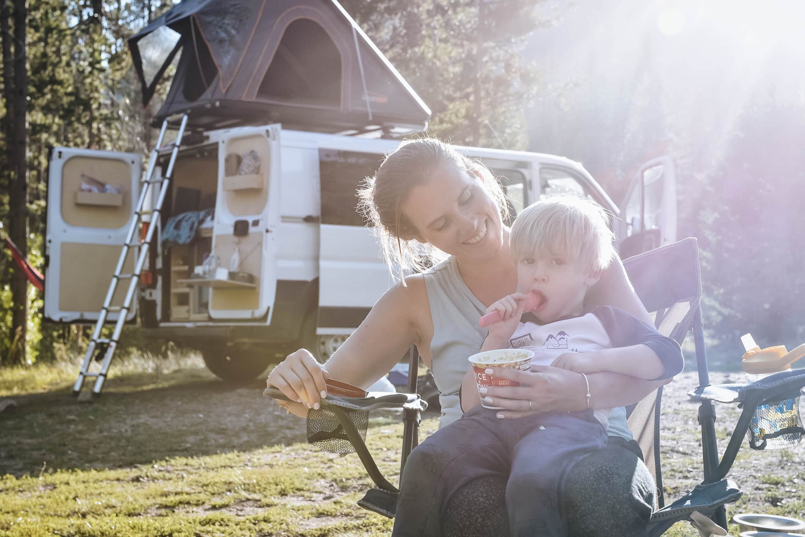 Squad Campervan Rental in Wyoming